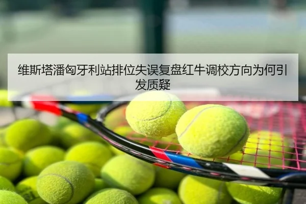维斯塔潘匈牙利站排位失误复盘红牛调校方向为何引发质疑